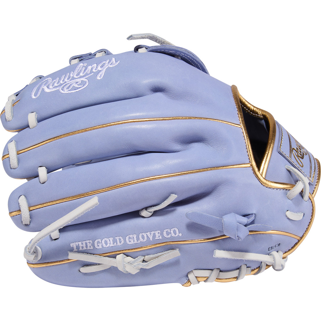 rawlings periwinkle white gold utility baseball glove
