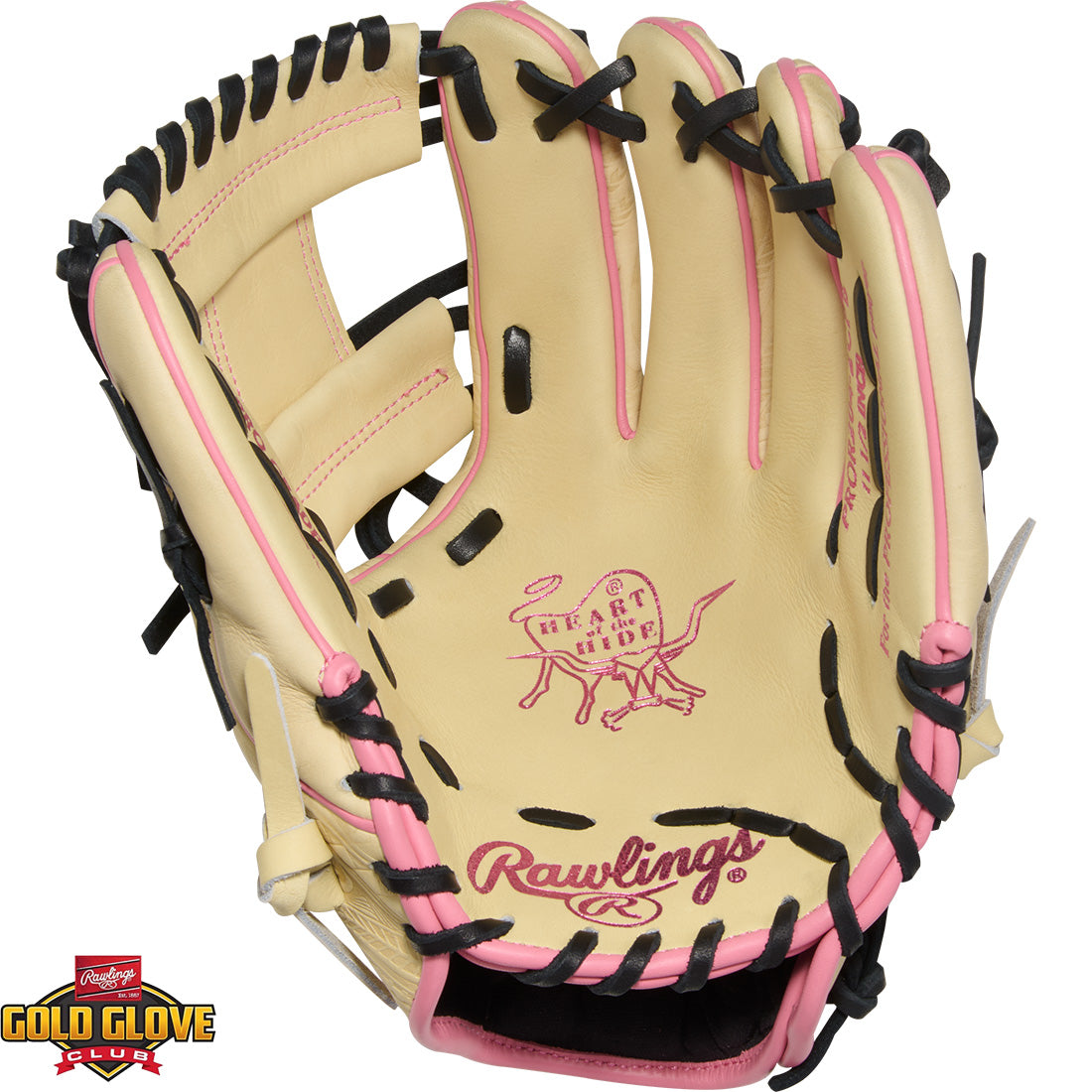 2025 Rawlings Heart of the Hide RGGC November 11.5" Infield Baseball Glove: PROR204-2CPB