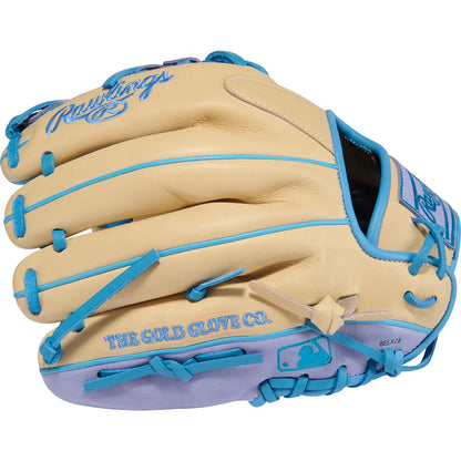 rawlings camel periwinkle columbia blue heart of the hide glove
