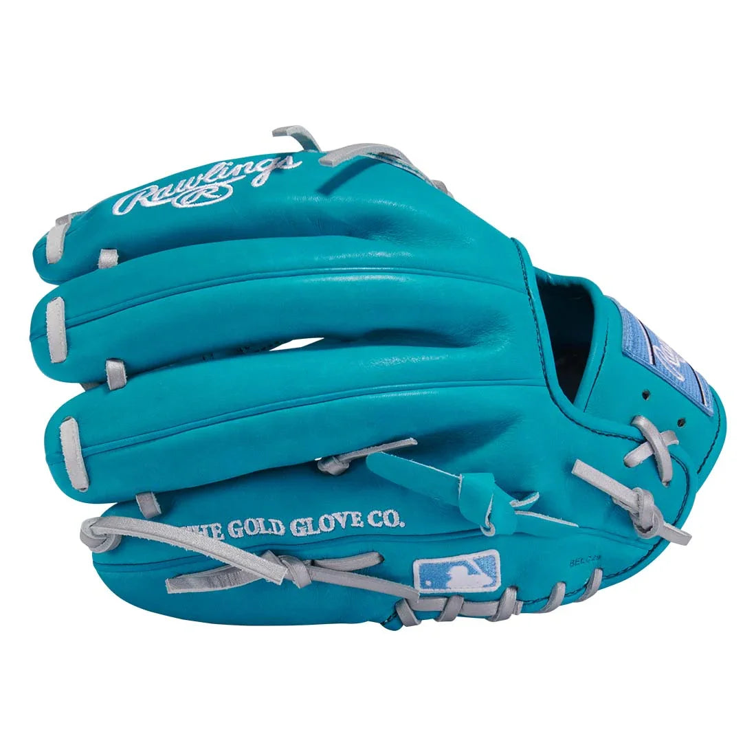Rawlings Heart of the Hide PROR205-30TECB 11.75" Glove – Blue/Silver, Two-Piece Closed Web