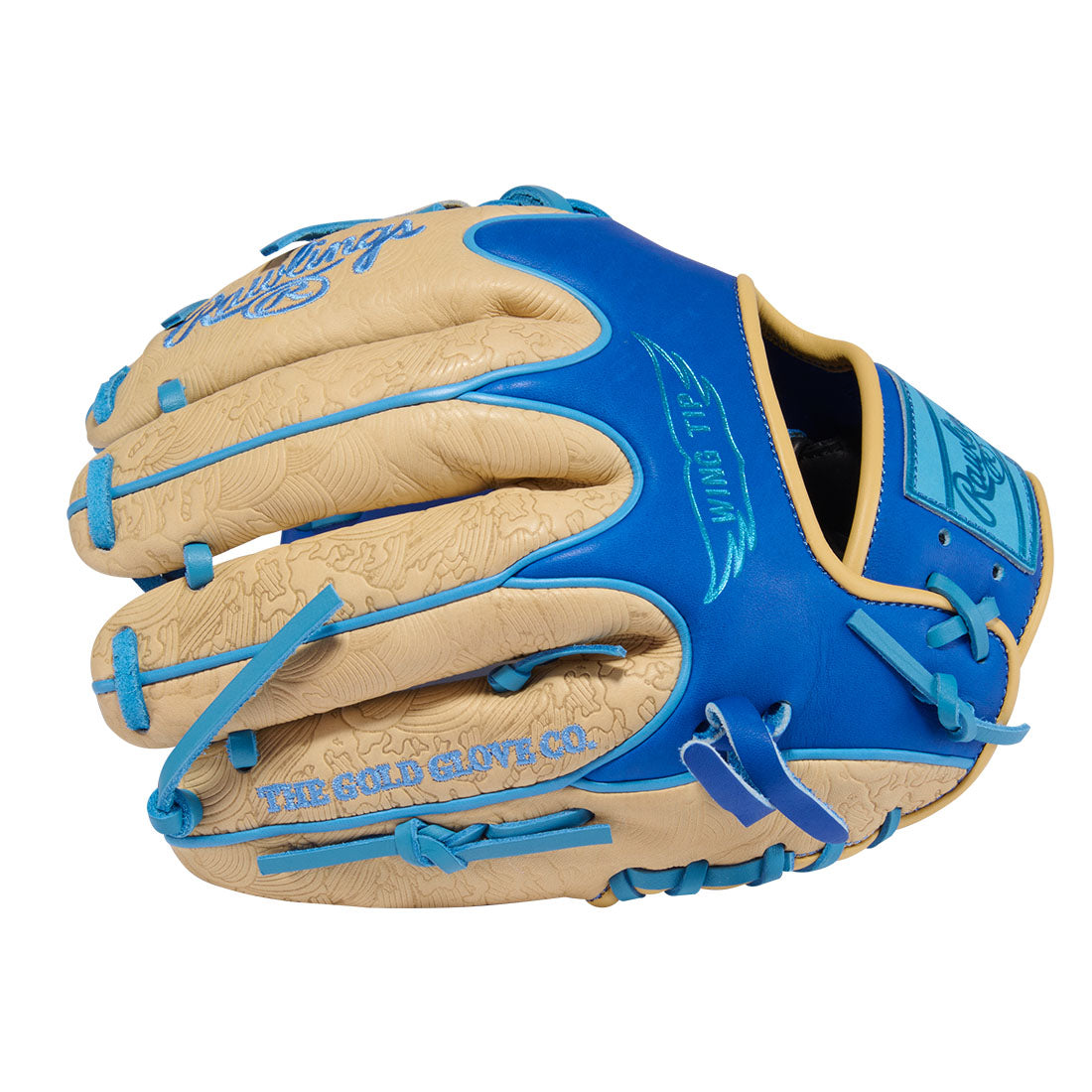 Rawlings Heart of the Hide steerhide infield baseball glove side profile