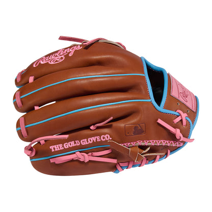 Rawlings Heart of the Hide 12 inch utility glove wrist and hand stall detail