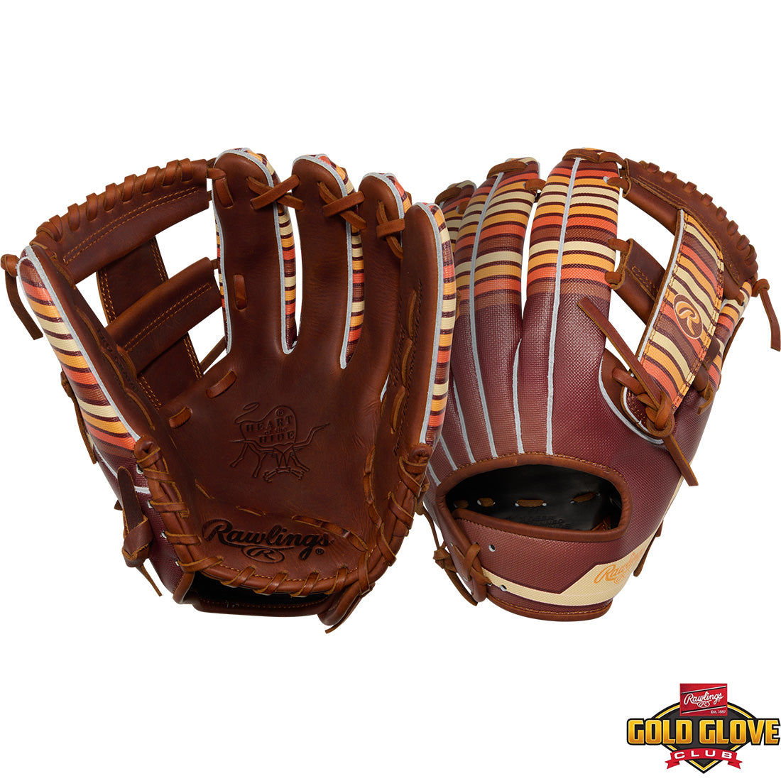 2025 Rawlings Heart of the Hide RGGC December 11.75" Infield Baseball Glove: PROR2175-13TI