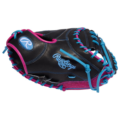 Rawlings Heart of the Hide catcher mitt 1-Piece Solid Web detail