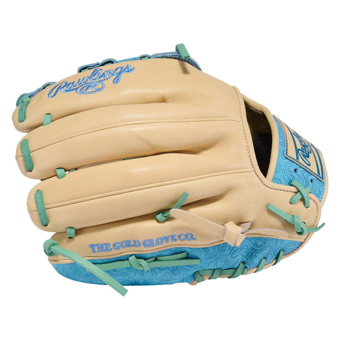 Rawlings Heart of the Hide NA28 utility glove wrist and hand stall detail