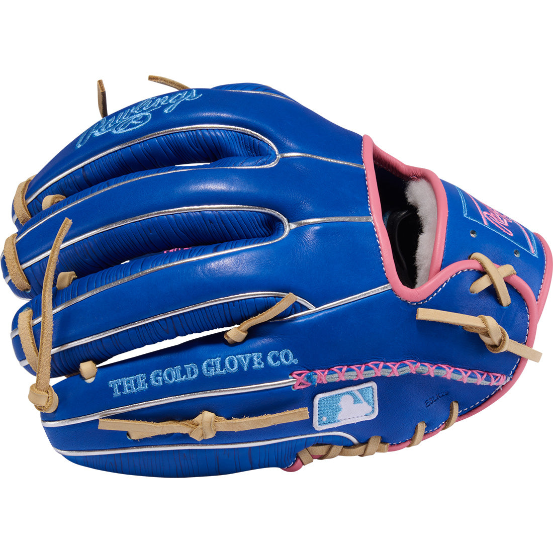 rawlings pro preferred royal camel pink infield glove
