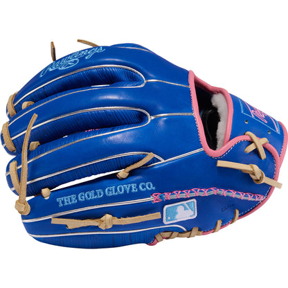 rawlings pro preferred royal camel pink infield glove
