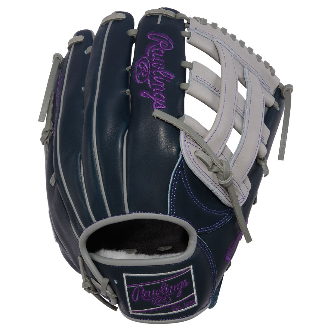 Rawlings Pro Preferred AJ99 premium kip leather outfield glove close up