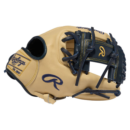 Rawlings Pro Preferred AV11 premium kip leather infield glove close up
