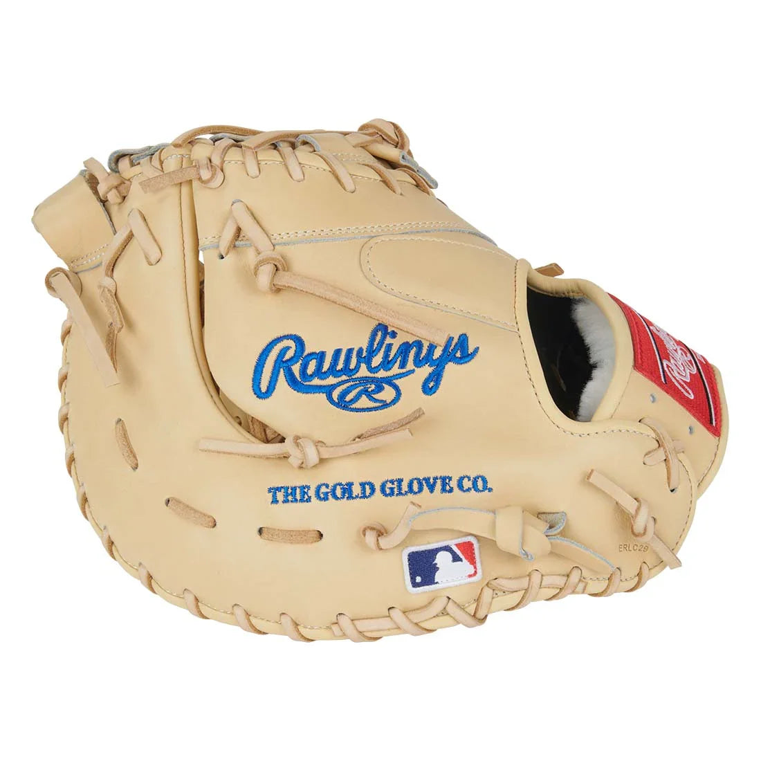 Rawlings Pro Preferred PROSBH3 13" Bryce Harper First Base Mitt – Blonde, Single Post Double Bar, kip leather, stiff player break-in