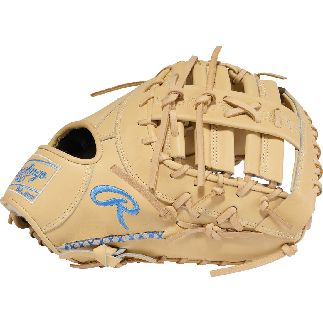 rawlings bh3 13 inch single post double bar web mitt
