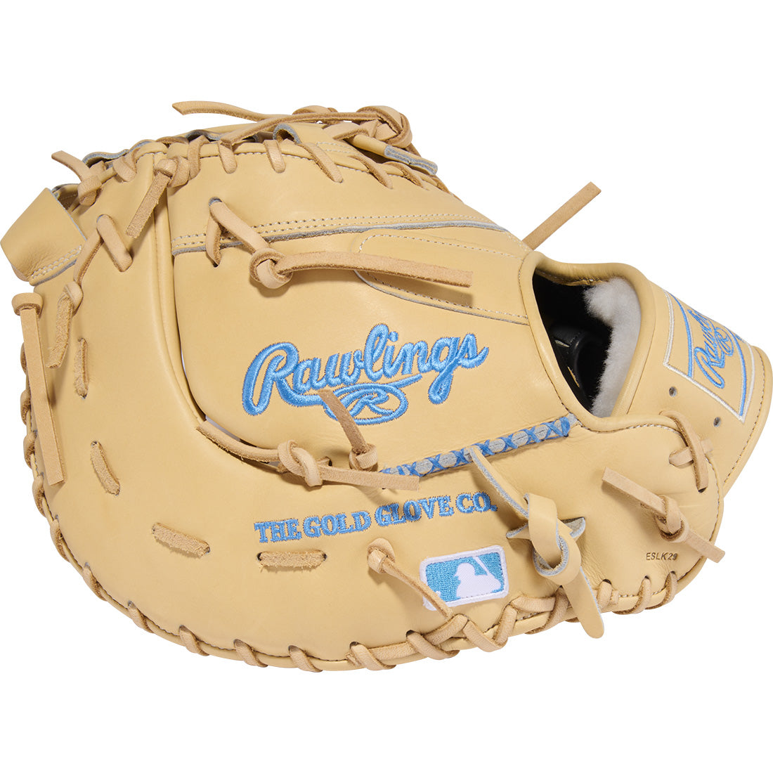 rawlings pro preferred camel columbia blue first base glove
