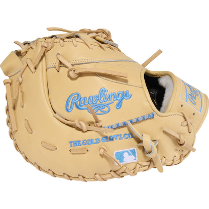 rawlings pro preferred camel columbia blue first base glove
