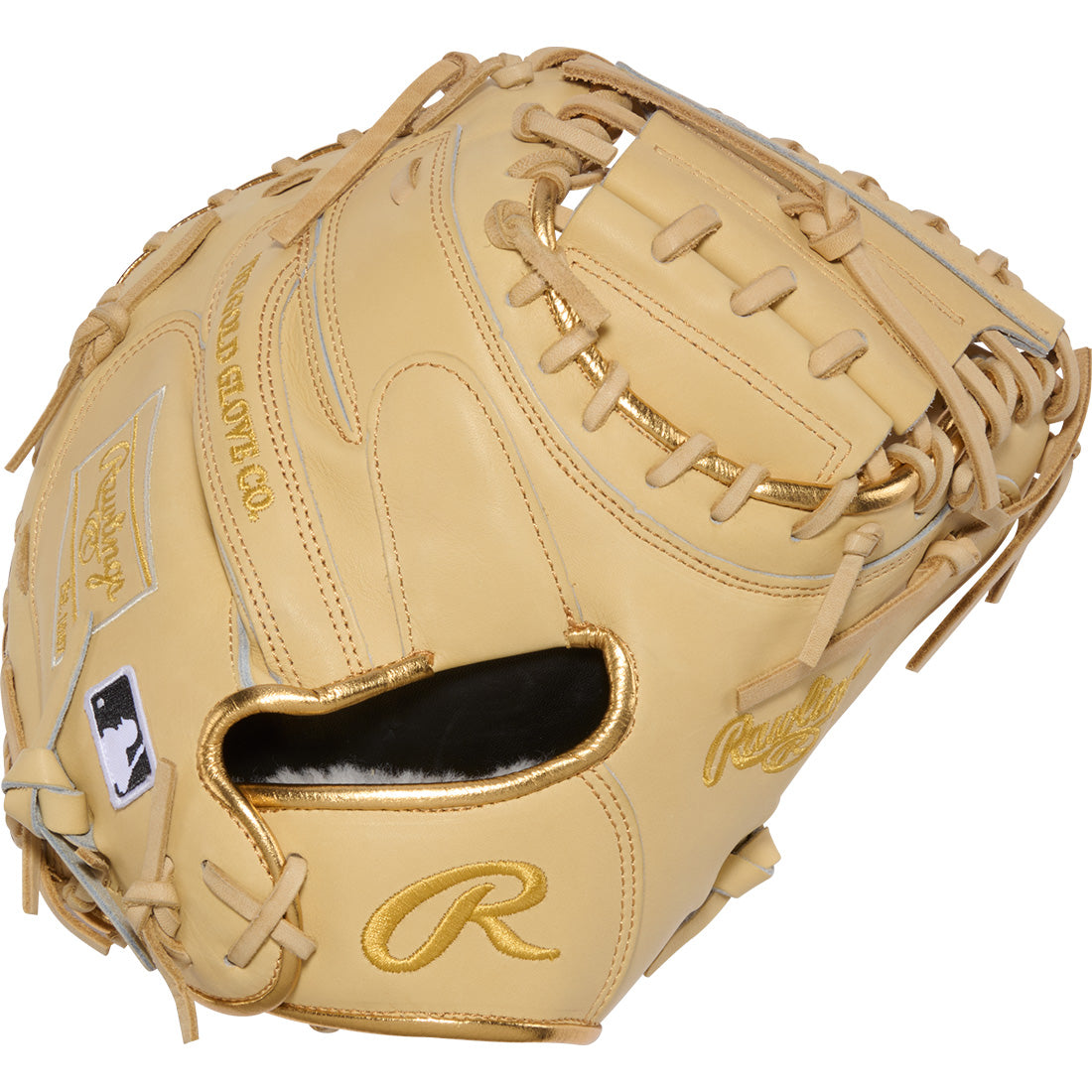 rawlings pro preferred 34 inch catchers mitt camel gold
