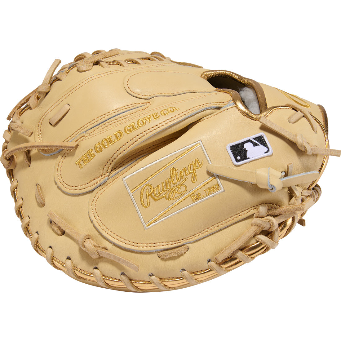rawlings camel gold pro preferred catchers mitt
