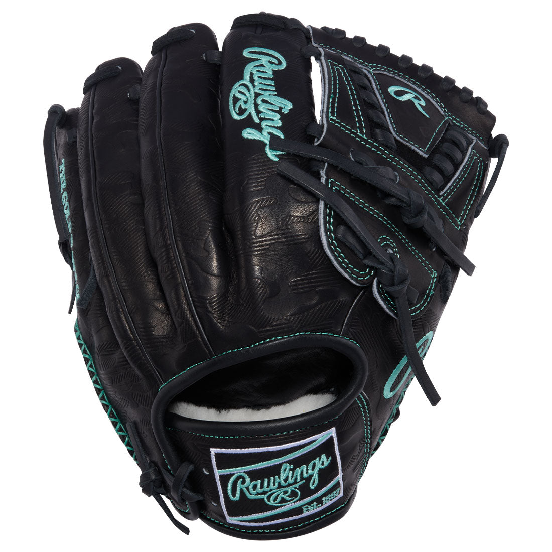 Rawlings Pro Preferred JD48 11.75” infield glove modeled after Jacob deGrom with premium kip leather, Two-Piece Web, and pro-level structure.