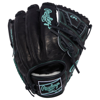 Rawlings Pro Preferred JD48 11.75” infield glove modeled after Jacob deGrom with premium kip leather, Two-Piece Web, and pro-level structure.