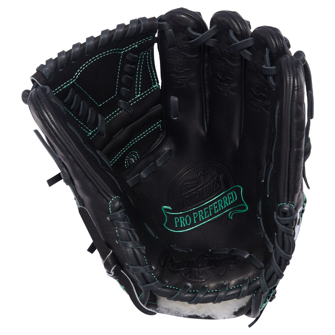 Rawlings Pro Preferred Jacob deGrom glove pocket close up