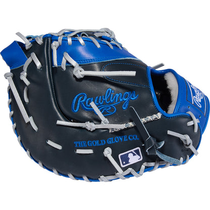 rawlings pro preferred navy royal grey first base glove
