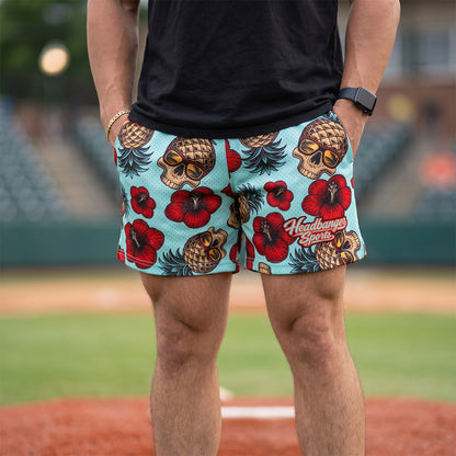 Made from 100% polyester mesh to keep you cool, lightweight, and comfortable during warm-weather action.