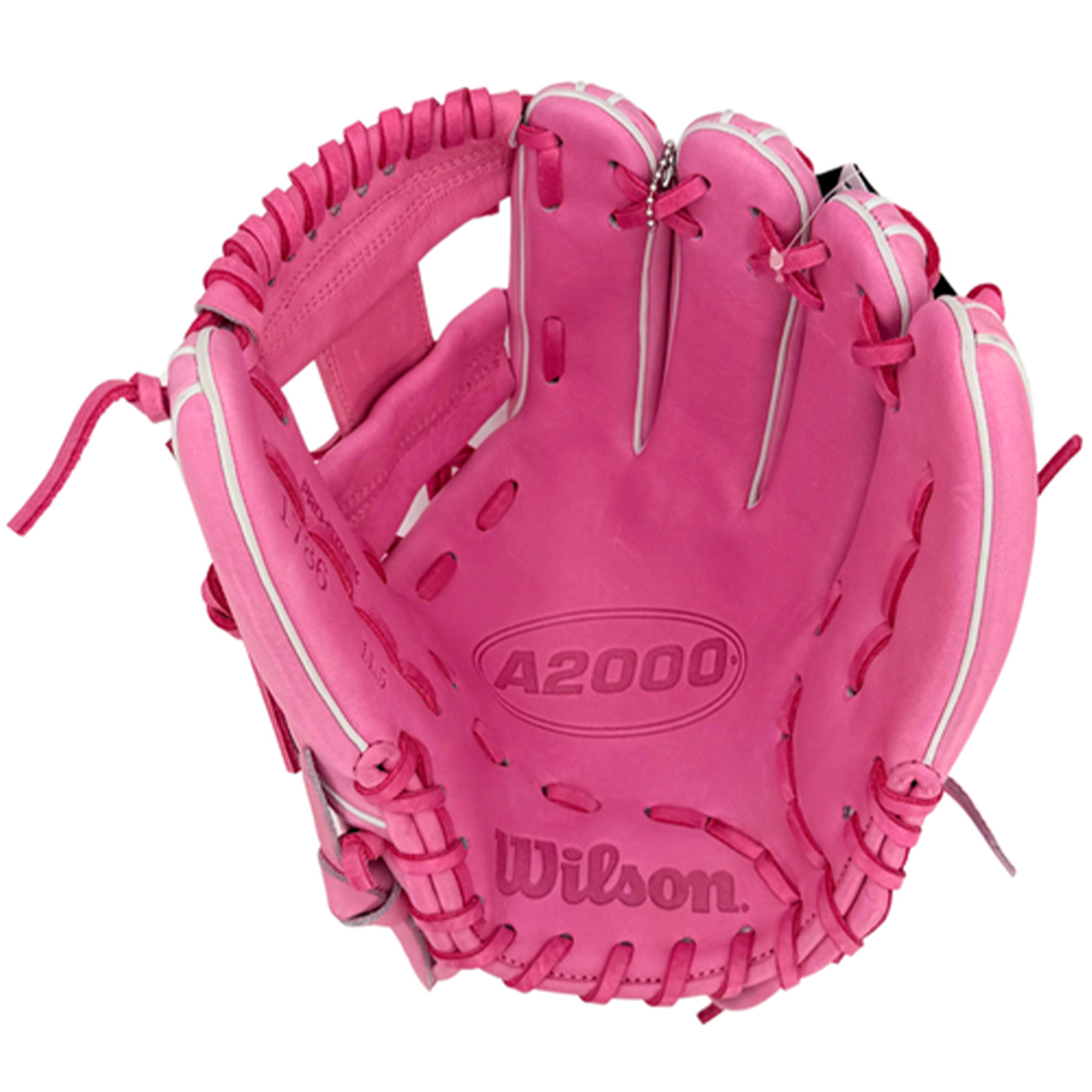 2026 Wilson A2000 1786 11.5" Pink Secret Menu Infield Baseball Glove: WBW104295115