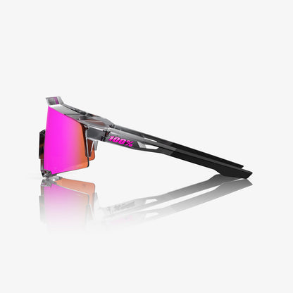 100% SPEEDCRAFT MLB Authentic Polished Translucent Grey - HiPER Vital Pink Mirror Lens