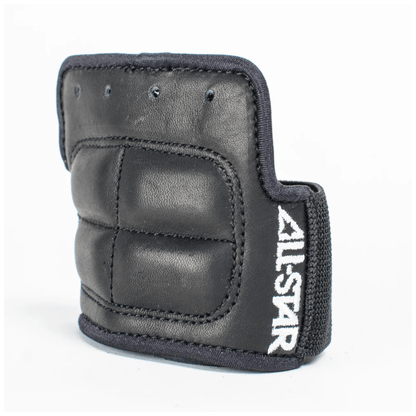 PRO LACE ON WRIST GUARD W/ STRAP: YG-2-BLACK