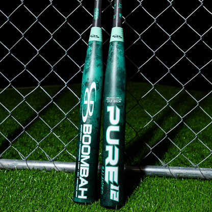 Boombah Pure Teal Balanced 12" USSSA Slowpitch Softball Bat: M2B0-6141