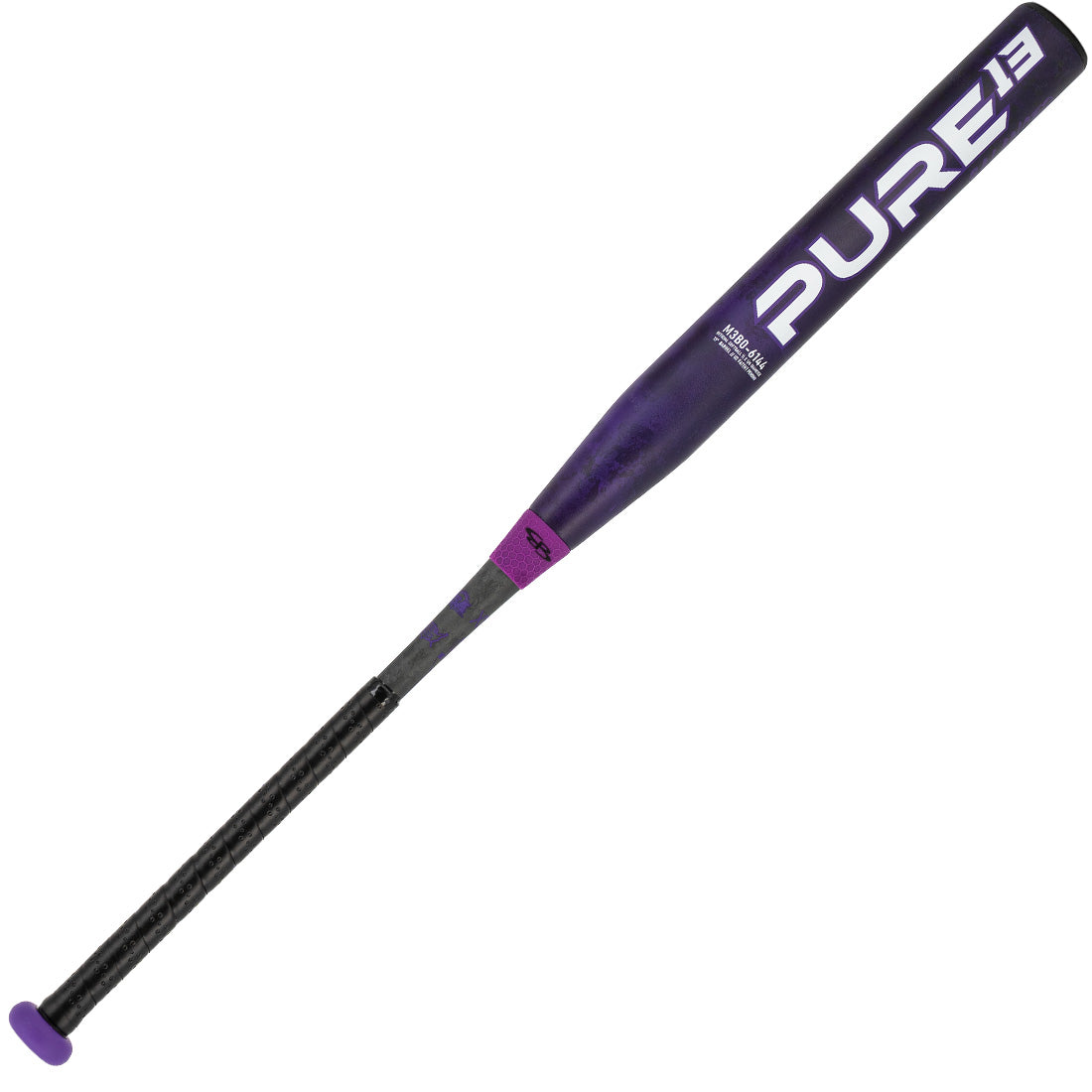 Boombah Pure Purple 13" Balanced Slowpitch Softball Bat: M2B0-6144