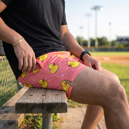 Made from 100% polyester mesh to keep you cool, lightweight, and comfortable during warm-weather action.