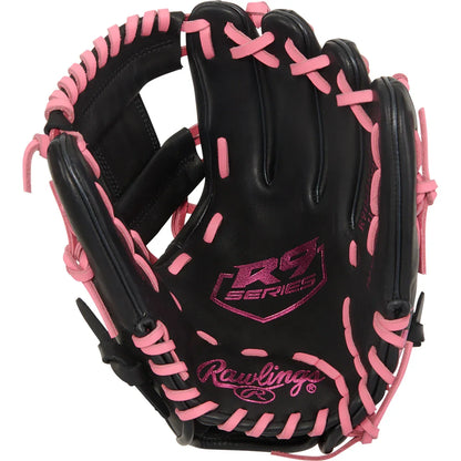 Rawlings R9 Contour 11.25" Infield Baseball Glove: R91125U-2BP