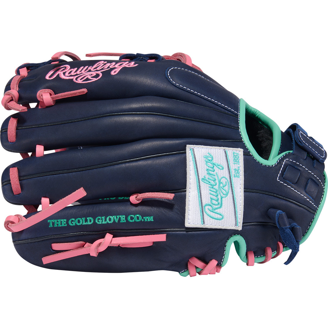 rawlings r9 softball glove cushioned palm padding