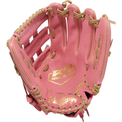 rawlings r9 full grain leather softball utility glove