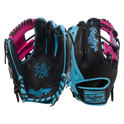 Rawlings Heart of the Hide Spring Break Edition 11.5" Infield Baseball Glove: PROR204-2BBE on a white background