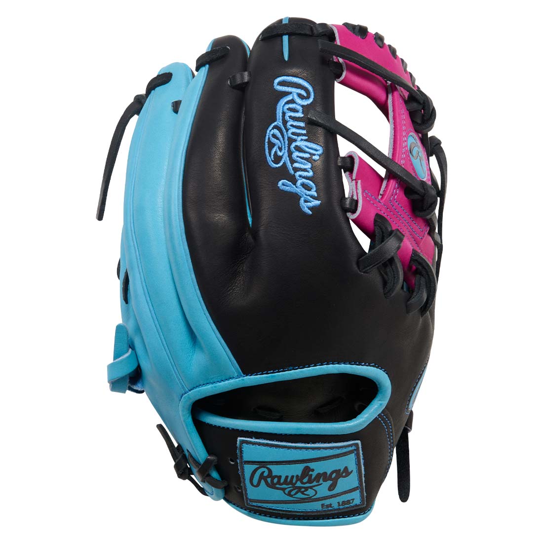 Rawlings Heart of the Hide Spring Break Edition 11.5" Infield Baseball Glove: PROR204-2BBE on a white background