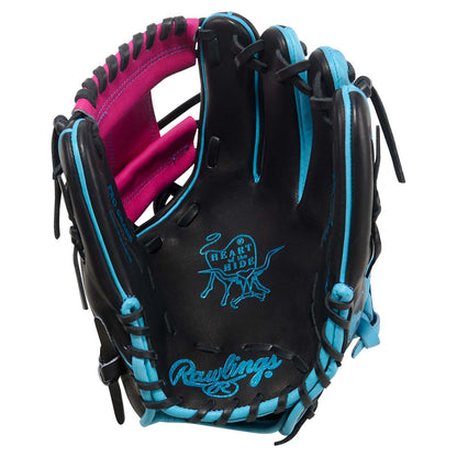 Rawlings Heart of the Hide Spring Break Edition 11.5" Infield Baseball Glove: PROR204-2BBE on a white background