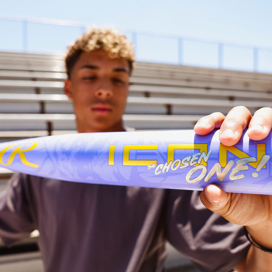 2027 Rawlings Icon The Chosen One (-3) BBCOR Baseball Bat: RBB7IONE3