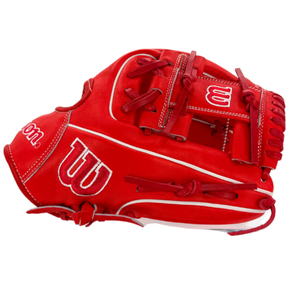2026 Wilson A2000 1786 11.5" Red Secret Menu Infield Baseball Glove: WBW104296115