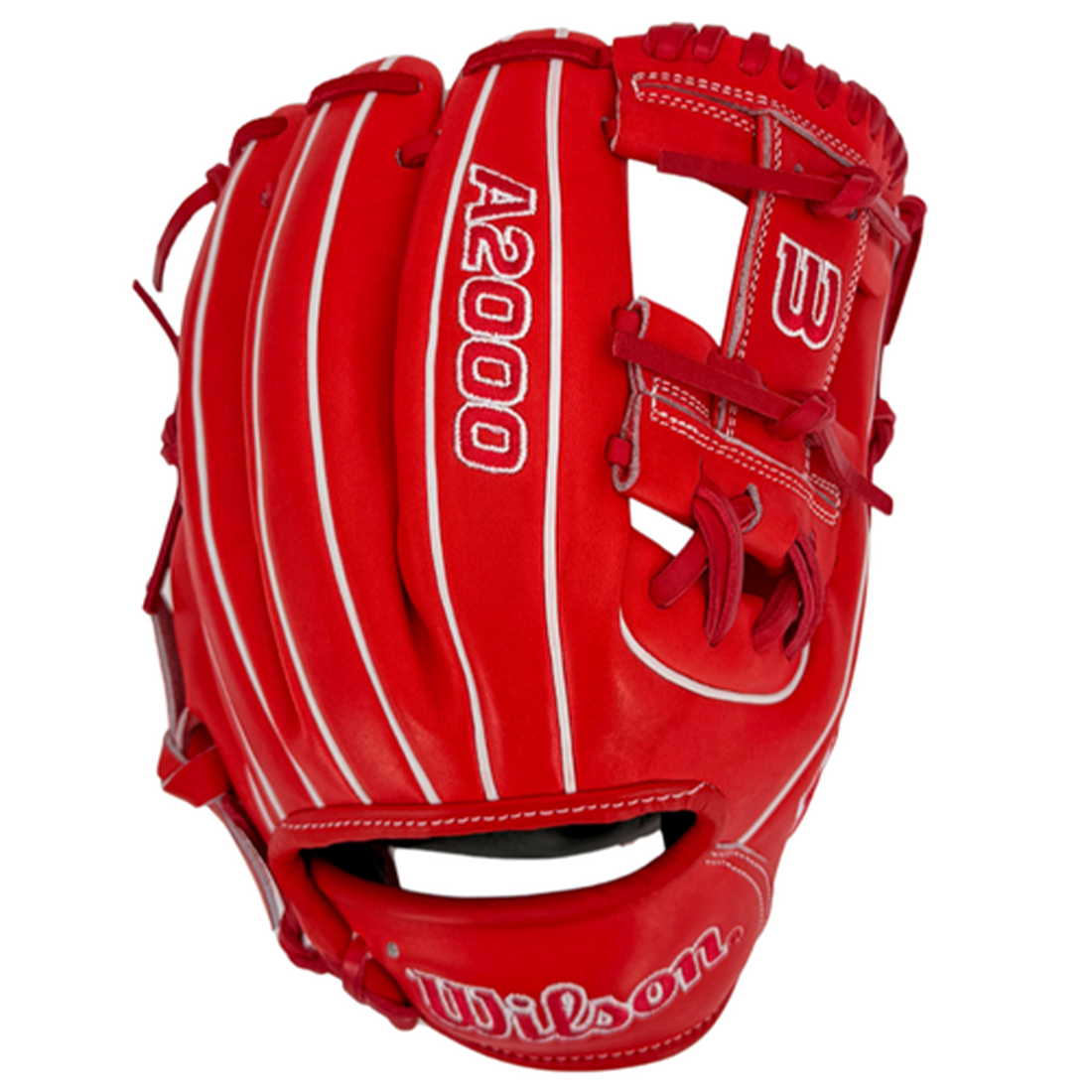 2026 Wilson A2000 1786 11.5" Red Secret Menu Infield Baseball Glove: WBW104296115