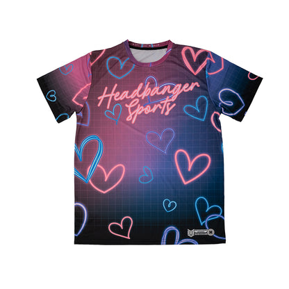 Headbanger Sports "Retro Hearts" Short Sleeve Jersey