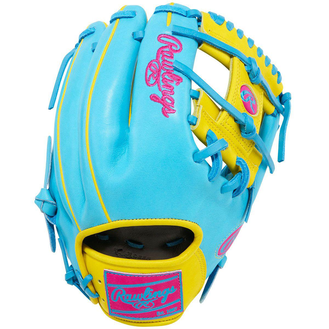 Rawlings Heart of the Hide Spring Break Edition 11.5" Infield Baseball Glove: PROR204-2CBYBE