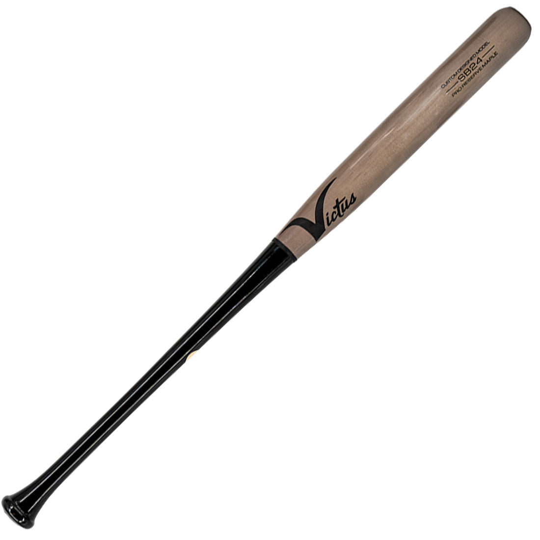 Victus SP24 Maple Pro Reserve Softball Bat: VRWMSB24-BK/GY