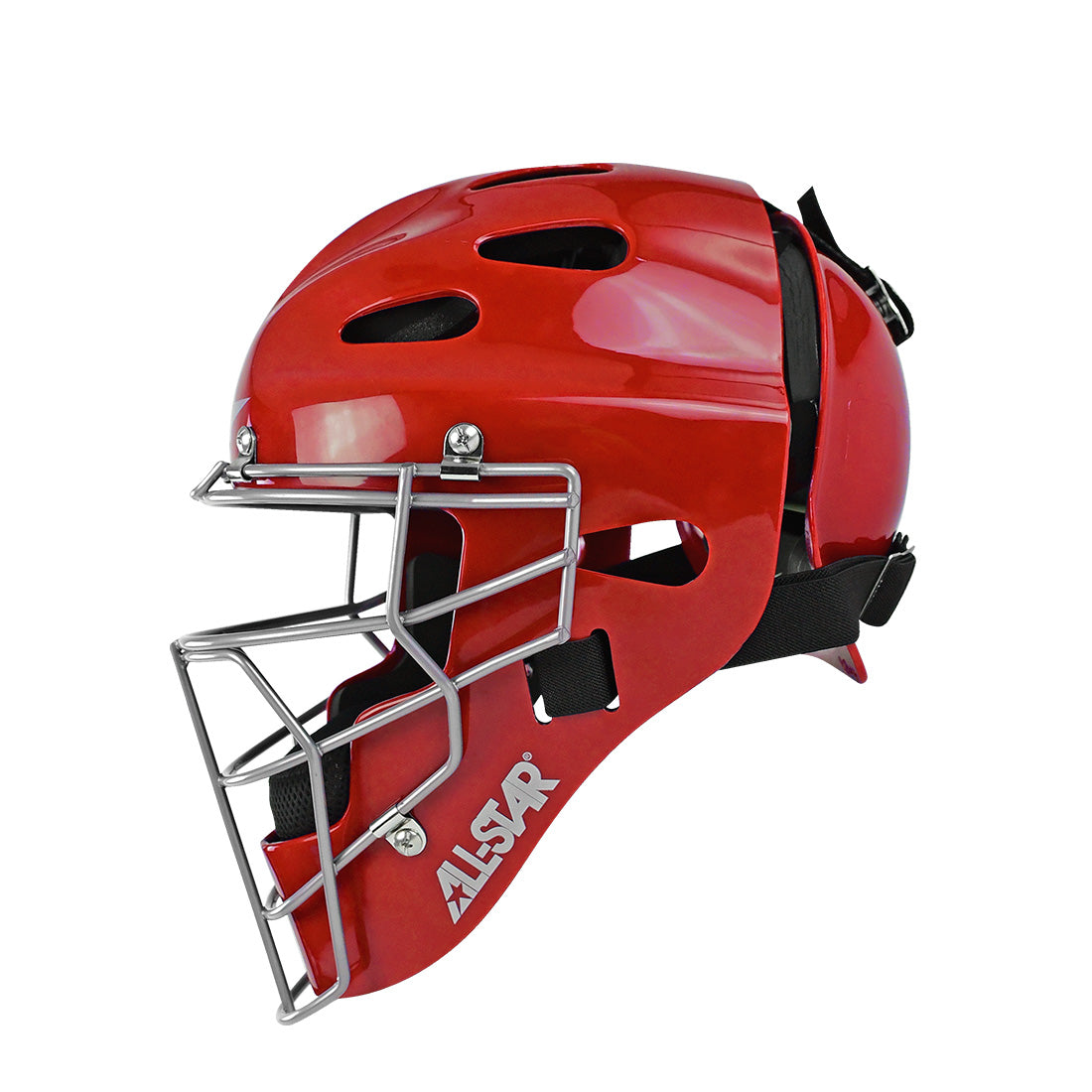 All-Star Top Star MVP-3 Adult/Youth Baseball Catcher’s Helmet: MVP-3