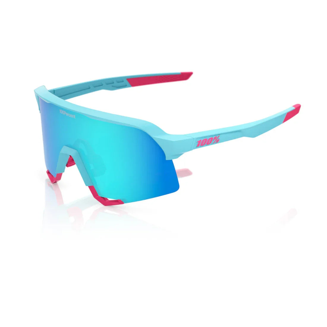 Shop 100% S3 LE Tatis 4 Soft Tact Blue - Blue Topaz Mirror Lens at Headbanger Sports