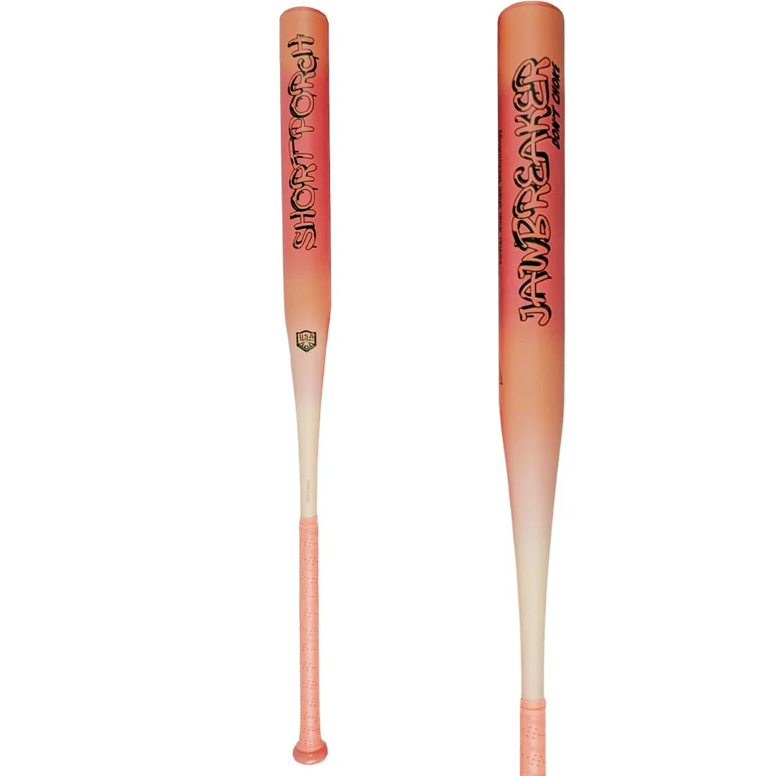 2025 Short Porch 1 PC  Peach Jawbreaker 12" Balanced USA/ASA Slowpitch Softball Bat