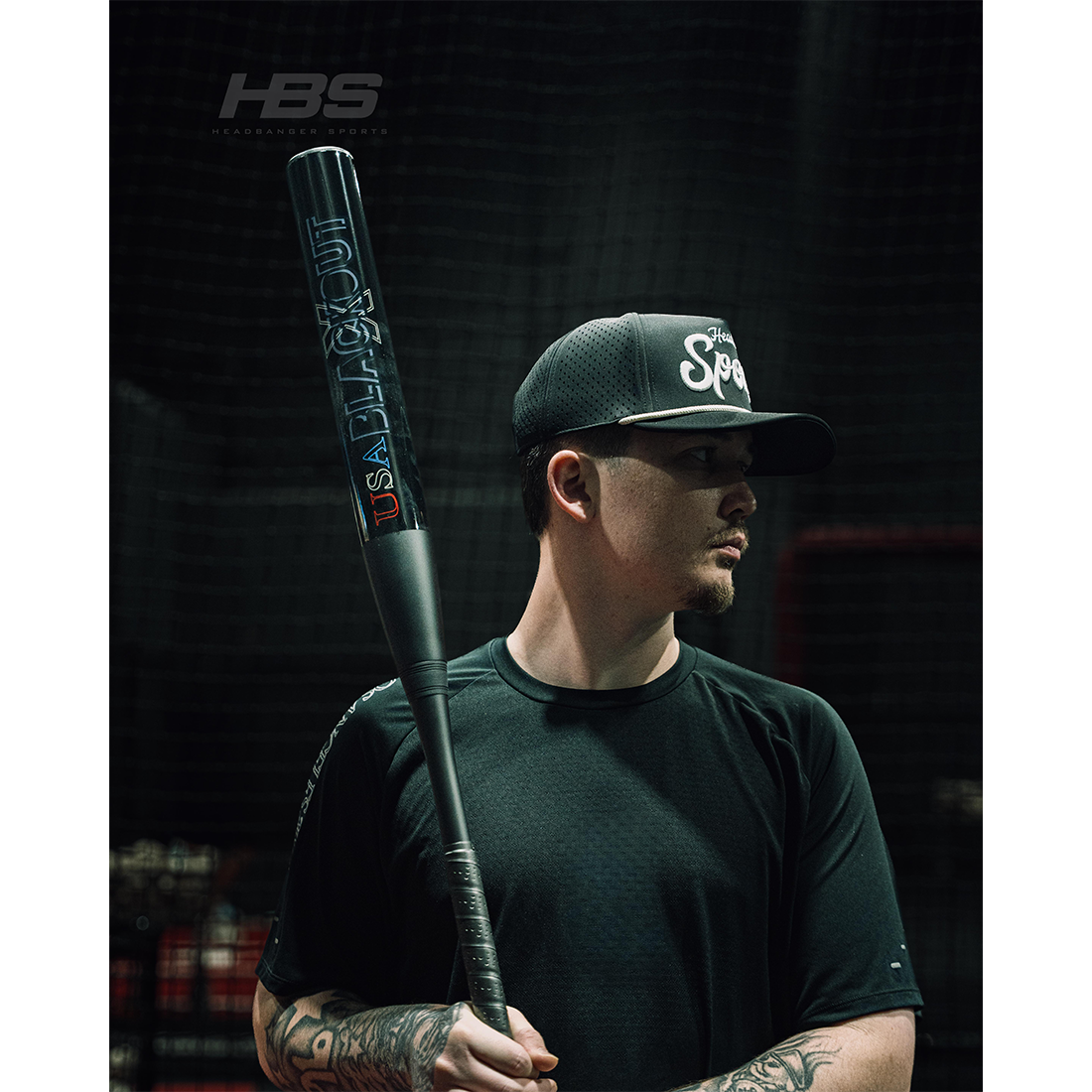 2026 Short Porch USA Blackout X 13" End Loaded USA Slowpitch Softball Bat