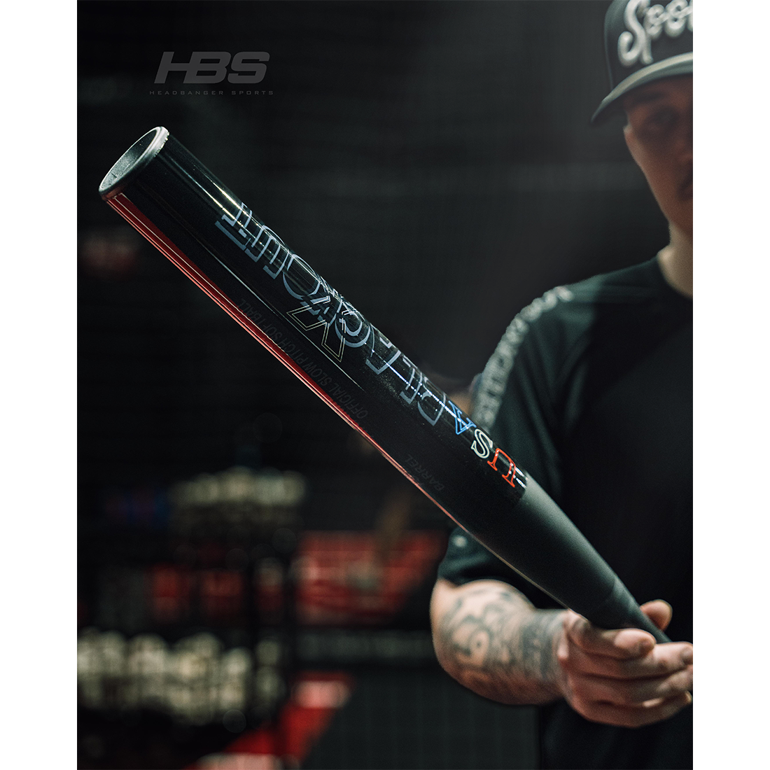 2026 Short Porch USA Blackout X 13" End Loaded USA Slowpitch Softball Bat