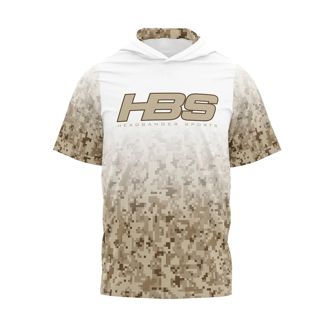 Headbanger Sports Exclusive "Military Worlds" Camo Lightweight Mesh Short Sleeve Hoodies