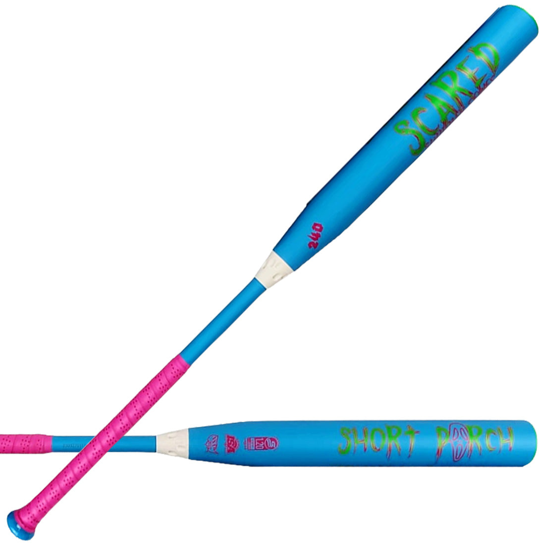 Short Porch Scared Summer Series 12" 2PC Endload USSSA Slowpitch Softball Bat