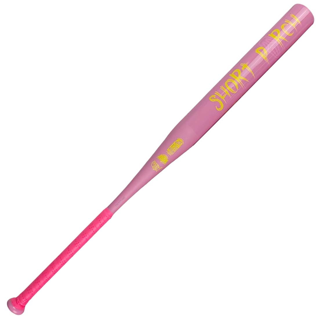 Pink Lemonade Summer Scared Spin-Tech barrel technology close up slowpitch bat